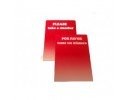 Take A Number Plastic Sign #SG-0007